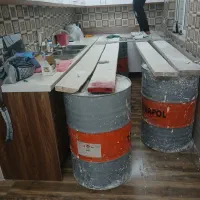 اجاره تخته بشکه.داربست چهار پایه و ثابت