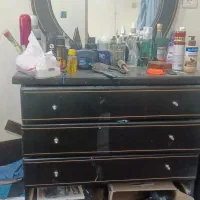 دراور چوبی با آینه|جاکفشی، کمد، دراور|کرمان, |دیوار