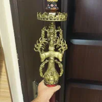 قلیون برنجی قلیان معاوضه با انگشتر نقره|کلکسیون و سرگرمی|پاکدشت, پاکدشت (مامازند)|دیوار