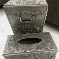 ست جادستمال کاغذی و‌سطل آشغال