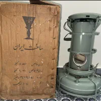 چراغ نفتی اکبند علائدین والور بخاری قدیمی عتیقه