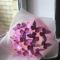 دسته گل پروانه ای|گل مصنوعی|مراغه, |دیوار