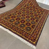 فرش دستباف (بساک) ۶ متری تمام کرک زرد خاص|فرش|مشکیندشت, |دیوار