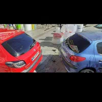 شیشه دودی برچسب(درمحل)