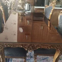 میز ناهارخوری ، ۶ نفره با چهار صندلی|میز و صندلی غذاخوری|تهران, تهرانسر شمالی|دیوار