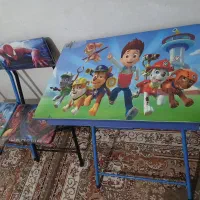 میز وصندلی تحریر با۲صندلی