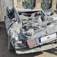 سمند مدل ۸۵ تصادفی