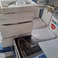 کابینت روشویی شیرالات آینه و باکس فرنگی