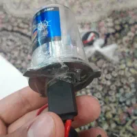 لامپ زنون لنزو H4 رنگ زرد و یخی سفید