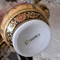 گلاب پاش چینی طرح آتلیه طلاکوب زیبا مناسب جهیزیه|ظروف سرو و پذیرایی|شیراز, سینما سعدی|دیوار