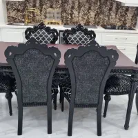 میز غذاخوری سلطنتی 6نفره