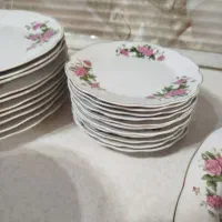 ظروف چینی گل سرخ نونو