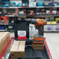 دریل شارژی ۲۰ولت موتور براشلس چکشی آنکور باگارانتی