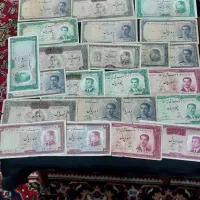 مقداری اسکناس عتیقه|کلکسیون سکه، تمبر، اسکناس|تهران, سلسبیل جنوبی|دیوار