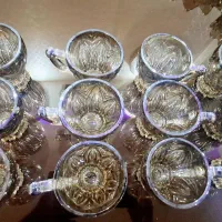 سرویس پذیرایی شامپاینی پایه برنزی  ۵۹ پارچه