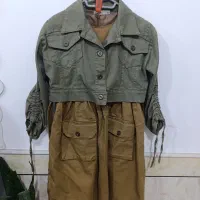 کت سارافون کتان