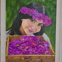 سفارش نقاشی چهره هایپر رئال