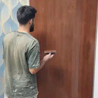 نقاشی ساختمان رنگکاری رنگ آمیزی خانه.کاردرکل.تهران