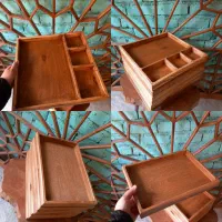 سینی چوبی از تولیدی به صورت عمده