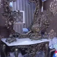 اینه شمعدان ساعت کنسول
