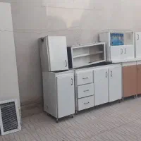 دست کامل کابینت فلزی سالم|مصالح و تجهیزات ساختمان|اسفرورین, |دیوار