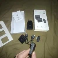 میکروفون یقه ای ، هدفون ایرپاد ، پاوربانک