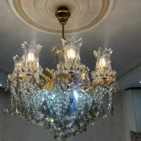 لوستر ۸ شاخه در حد نو نو