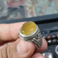 انگشتر عقیق یمنی کهنه قدیمی
