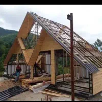 طراحی و ساخت کلبه سوئیسی و ویلا پیش ساخته