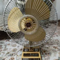 پنکه عتیقه قدیمی مارک جنرال تایمر ساعت چپ و راست