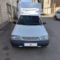 پراید وانت ۱۵۱ دوگانه کارخانه با اتاق فایبرگلاس