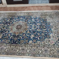 فرش دست باف گل ابریشم|فرش|سمنان, |دیوار