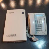 سانترال پاناسونیک منشی دار سخنگو با ۵ گوشی