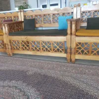 مبل ۷ نفره سنتی نو|مبلمان خانگی و میز عسلی|کرج, شهرک نهال و بذر|دیوار