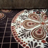 گلیم فرش 9متری در حد نو