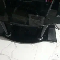 میز شیشه ای مشکی