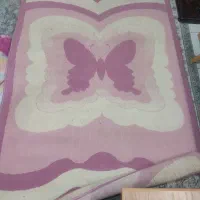 فرش فانتزی پروانه ای