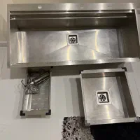 سینک ظرفشویی|آب‌چکان و نظم‌دهنده ظروف|کرج, باغستان|دیوار