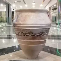 کوزه گلدان خمره سفالی پتینه کاری کد 36|صنایع دستی و سایر لوازم تزئینی|تهران, گلستان (شهرک راه آهن)|دیوار