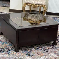 میز جلو مبلی چوب
