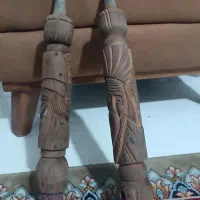 قلیون رخ چوب خشک قدیمی سرخدار