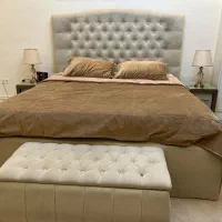 سرویس تخت دو نفره و میز