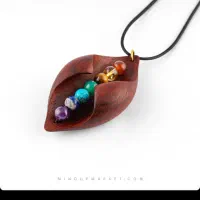 گردنبند چوبی سنگ فیروزه|جواهرات|مشهد, سراب|دیوار