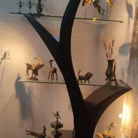 بوفه نخل چوبی