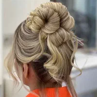 آموزش شنیون کلاس خصوصی با مدرس رسمی فنی وحرفه ای