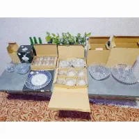 ظرو ف بلور  ۲۵پارچه