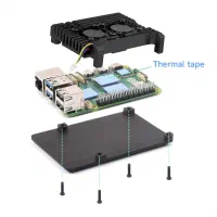 Raspberry PI5 رزبری 5 با لوازم جانبی|رایانه رومیزی|قم, حنیف نژاد|دیوار