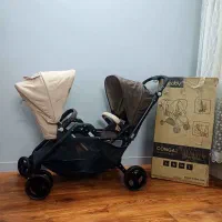 کالسکه دوقلو خارجی همراه با کارتن