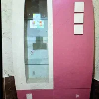 تخت و کمد دخترانه به علت کمبود جا زیر قیمت گذااشتم|تخت و سرویس خواب|شیراز, لاله|دیوار