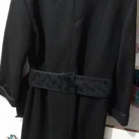 پالتو مشکی zara ونیم بوت سگکدار زنانه مشکی|لباس|باقرشهر, |دیوار